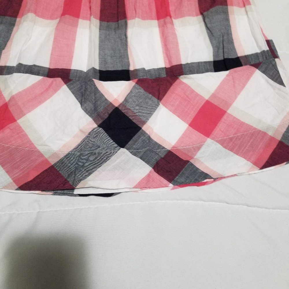 Joe Fresh Pink,Gray,Black And White Patterned Skirt Size Small - Picture 12 of 12